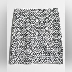 J. Crew Factory Diamond Jacquard Mini Skirt Size 0